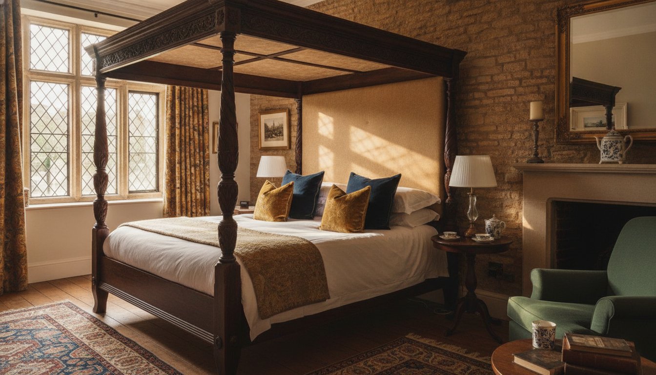Four Poster Bed Hotel in Tetbury: A Characterful Cotswold Escape