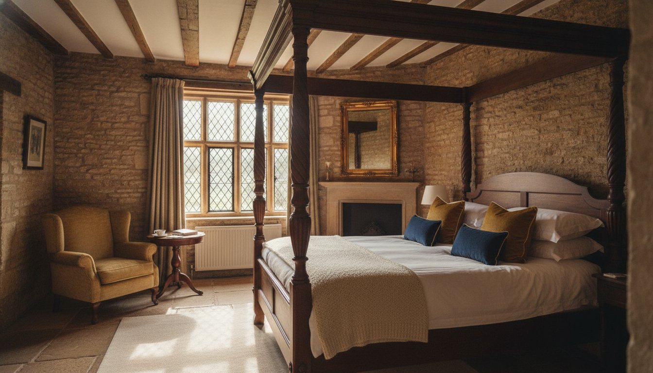 The Allure of a Four Poster Room in Tetbury: A Characterful Retreat
