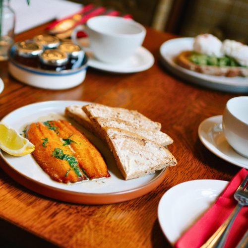 salmon breakfast book now